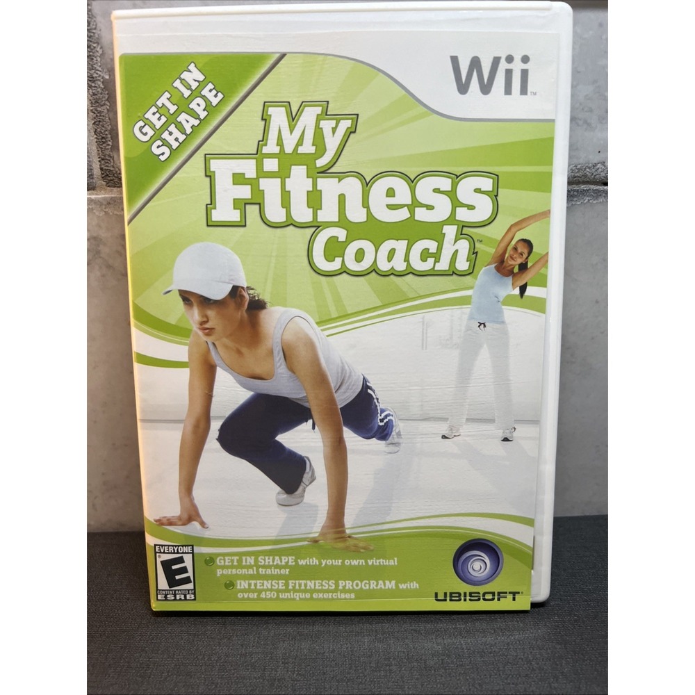 My Fitness Coach Nintendo Wii Ubisoft Exercise Workout Game